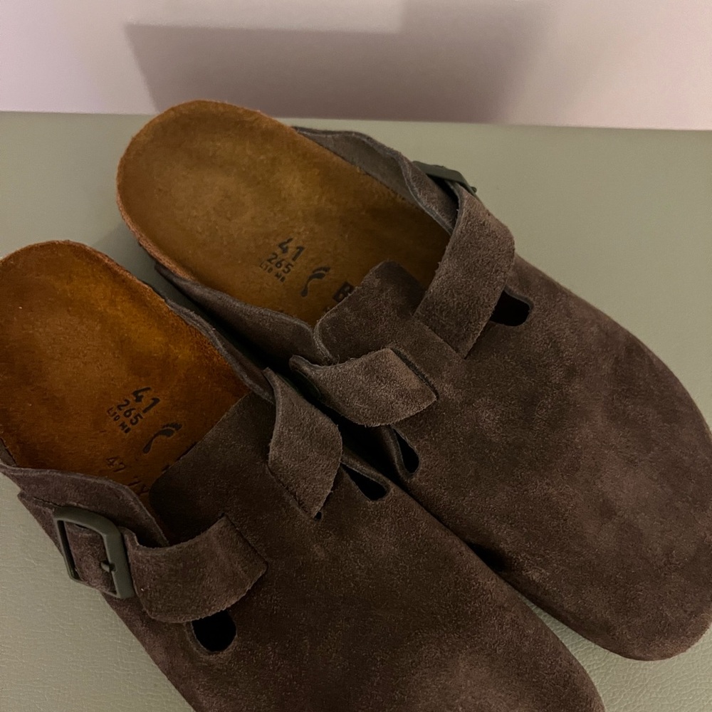 Birkenstock Boston Thyme Green 41